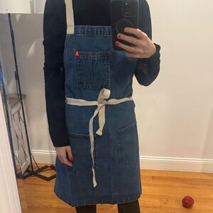 Hedley & Bennett Denim Apron crossback